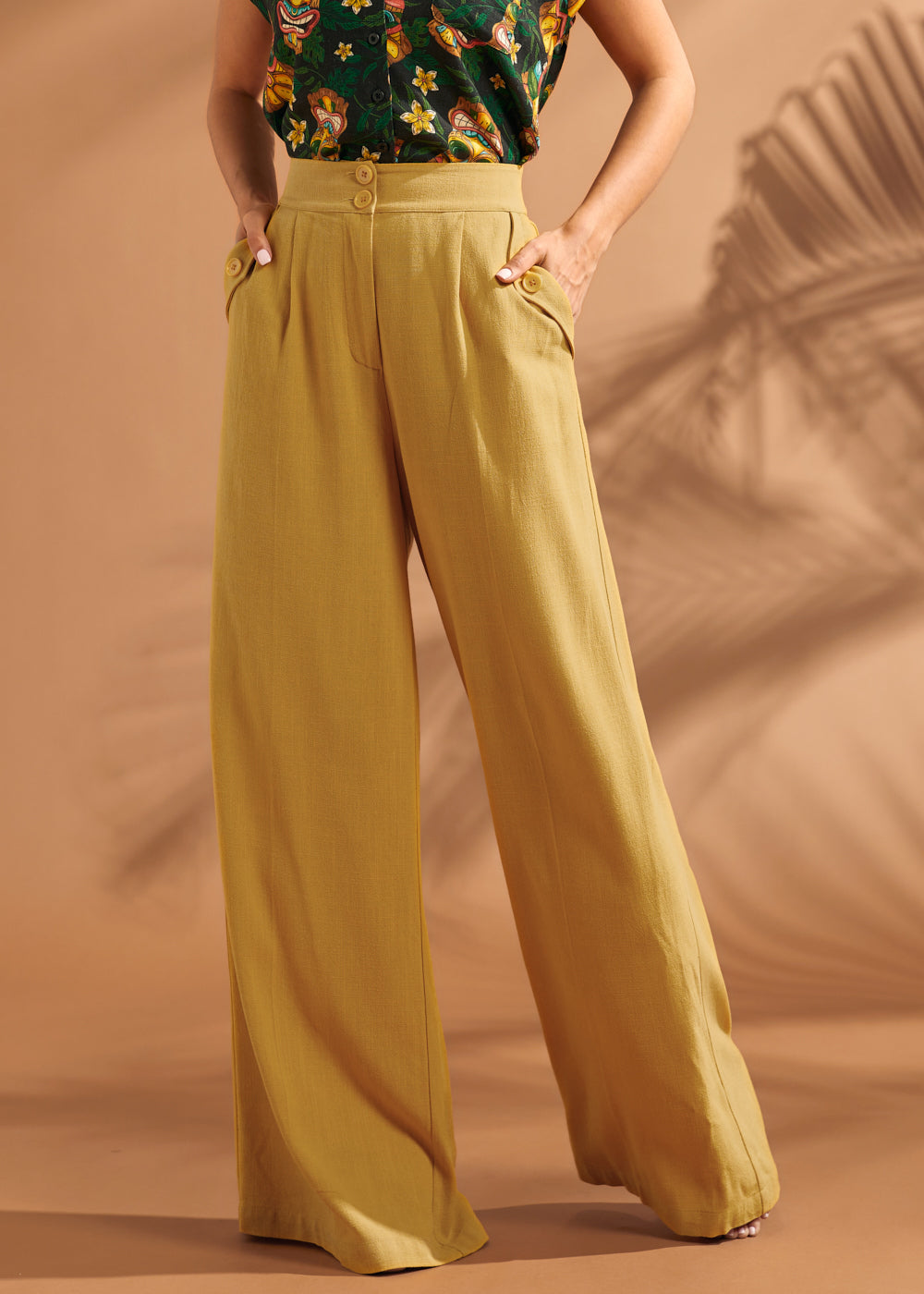 Lazy Afternoon Wide Leg Pants