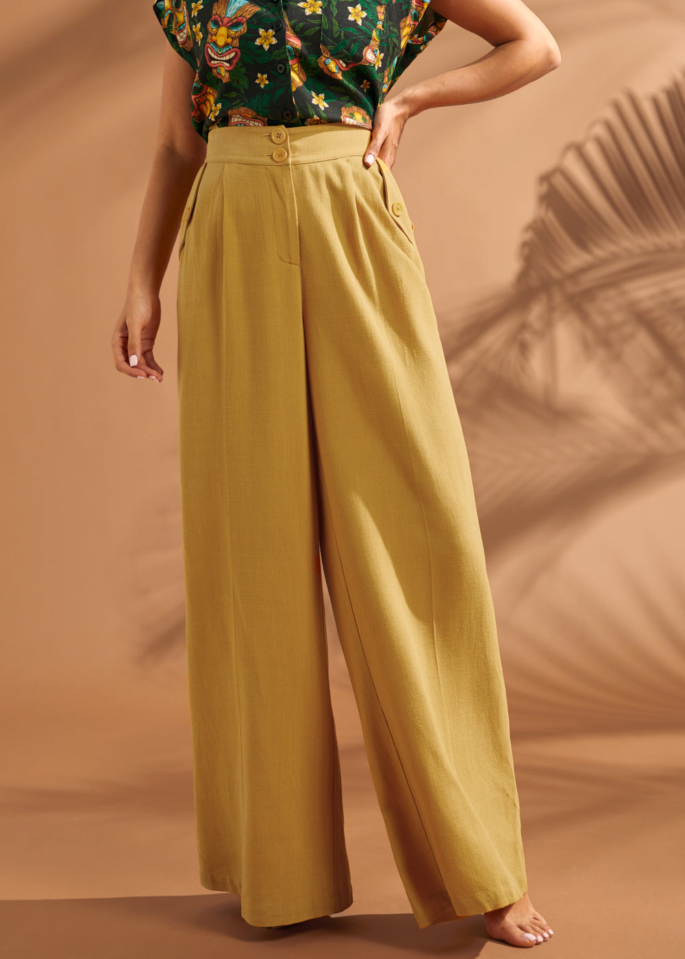 Lazy Afternoon Wide Leg Pants