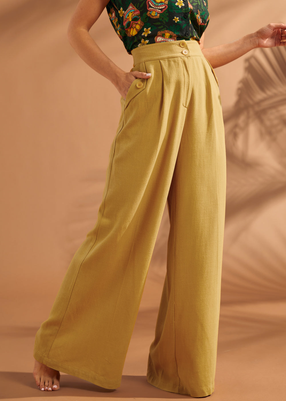Lazy Afternoon Wide Leg Pants