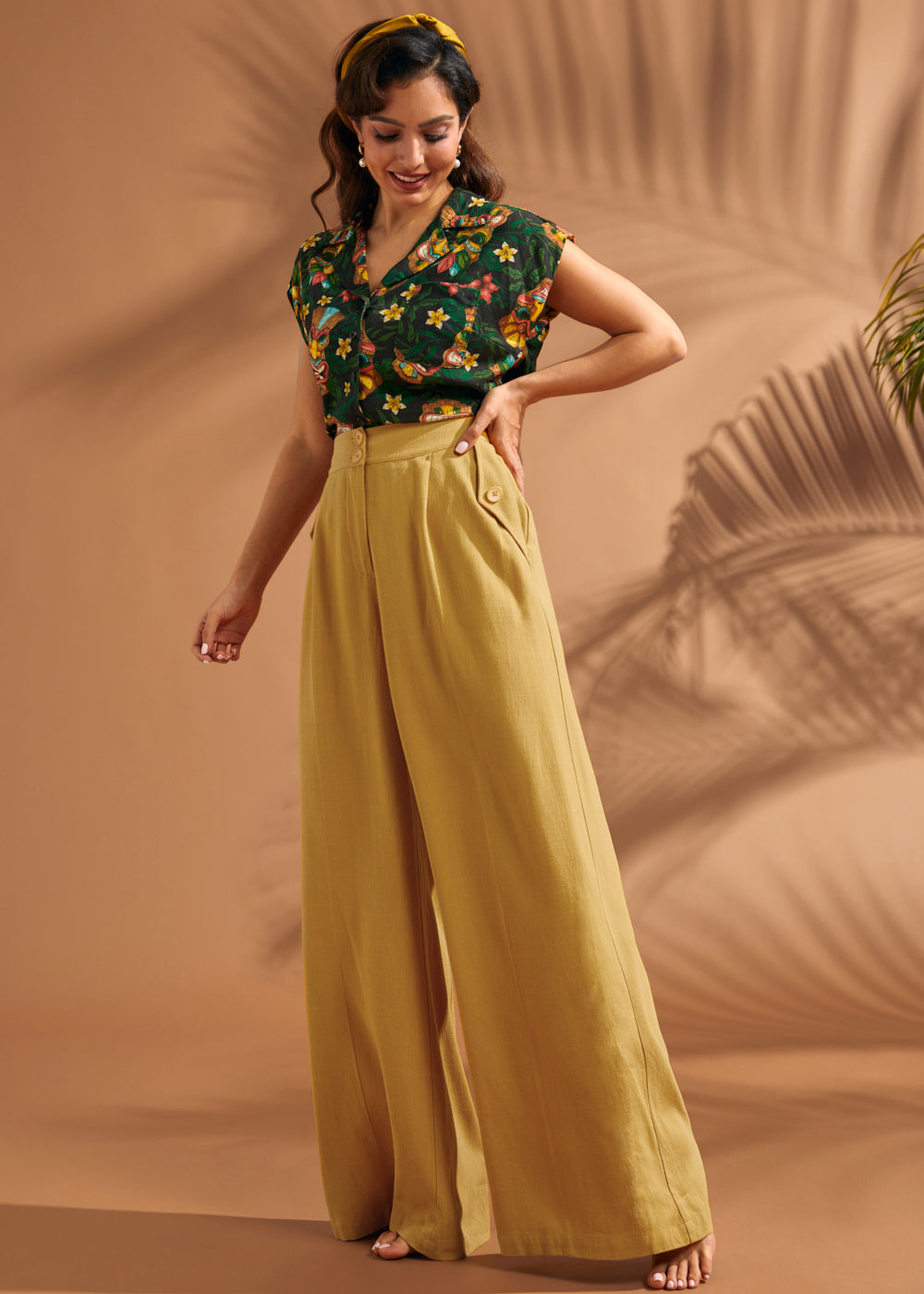 Lazy Afternoon Wide Leg Pants