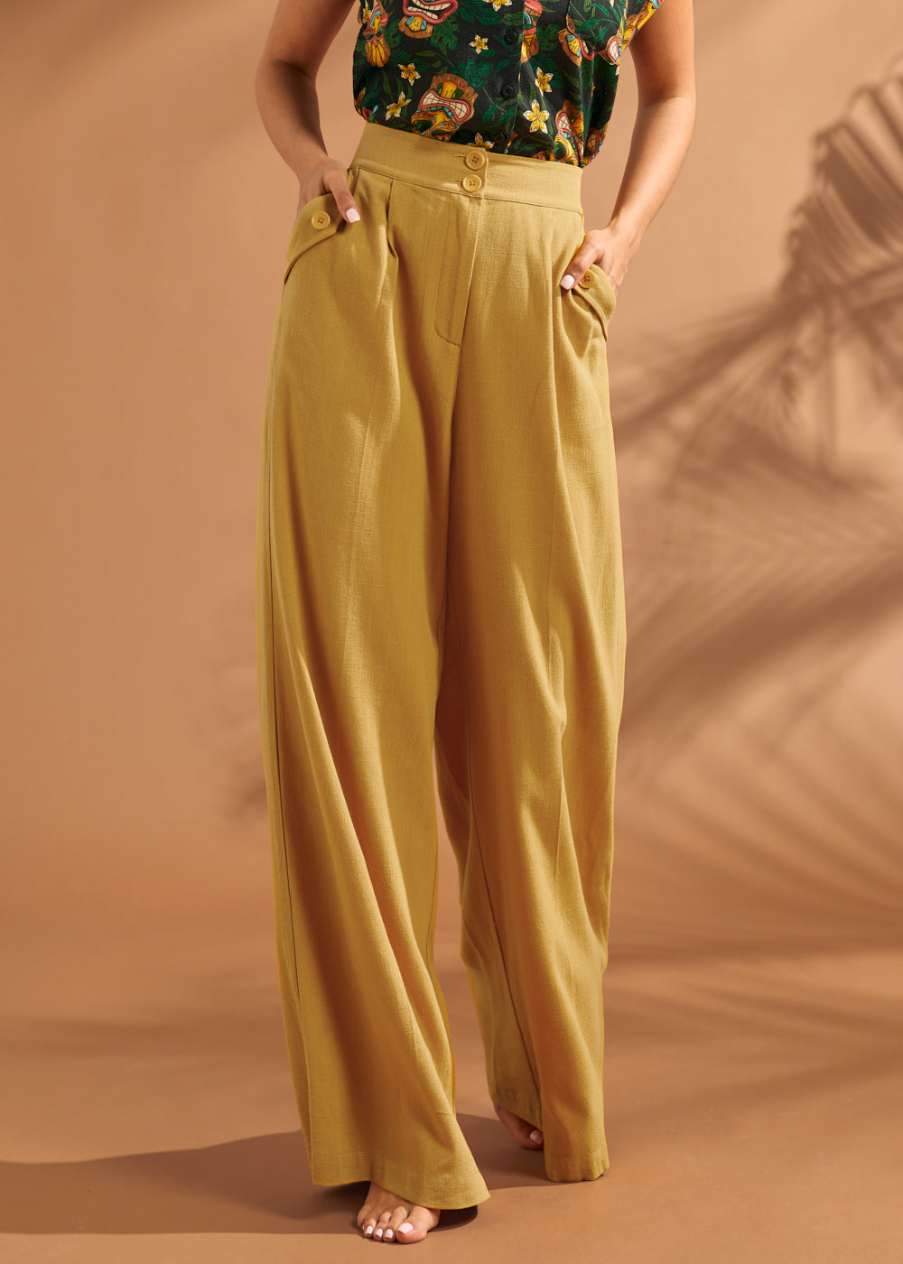 Lazy Afternoon Wide Leg Pants