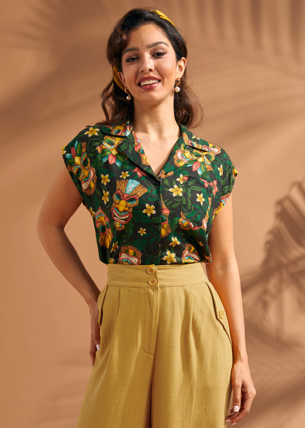 Buttoned & Breezy Blouse