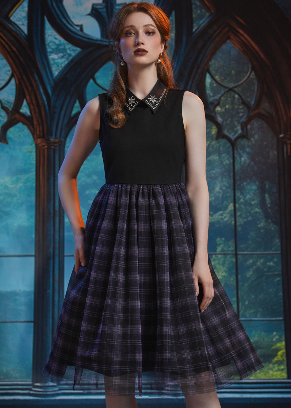 Evening Enchantment Fit & Flare Dress