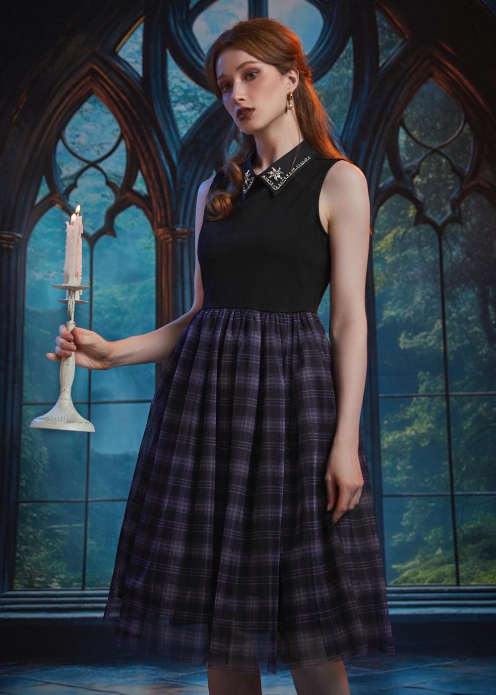 Evening Enchantment Fit & Flare Dress