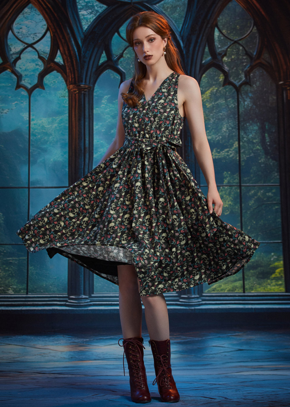 Instant Energy Faux-Wrap Dress