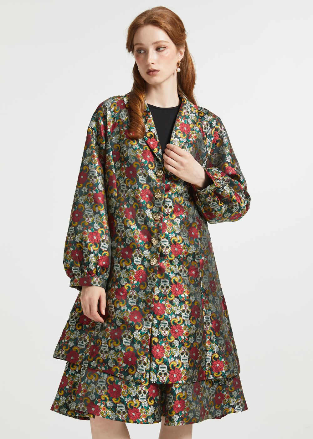 Midnight Soirée Dress Coat