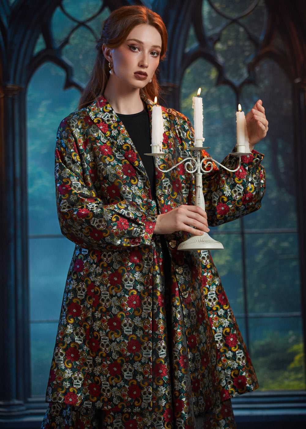 Midnight Soirée Dress Coat