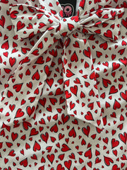 Vintage Style Bow Top in Hearts