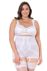 High Waist Panty Girdle with Detachable Garters, Firm Shaping | Style 6109