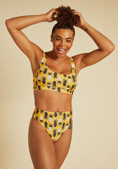 The Franky High-Waisted Bikini Bottom (Final Sale)