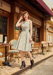 Vintage Style Midi Dress Jars