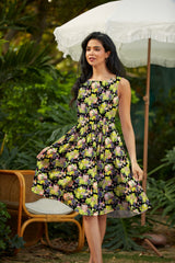 Wine Vintage Dress