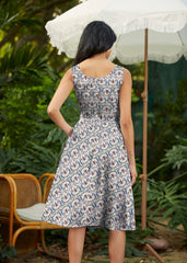 Retro Fit & Flare Dress Honey I'm Home
