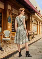 Greta Surplice Dress Squiggly