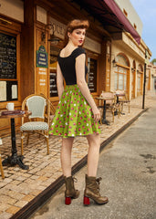 Apples Skater Skirt