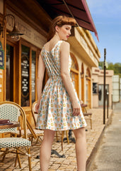 Shorter Length Retro Fit & Flare Dress Snacks