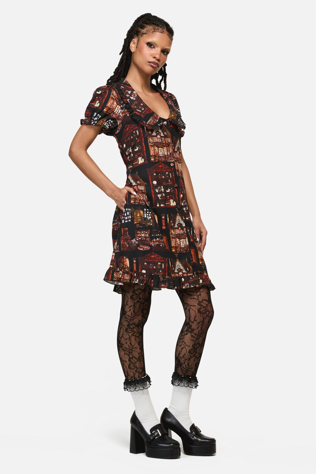 Covenstead A-Line Goth Dress