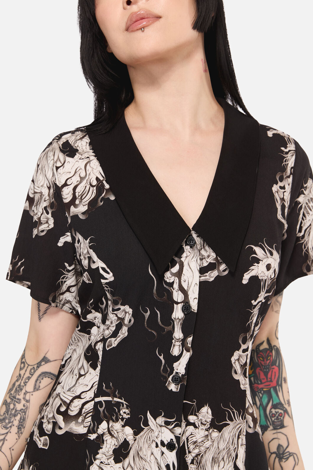 Apocalypse Goth Mini Dress