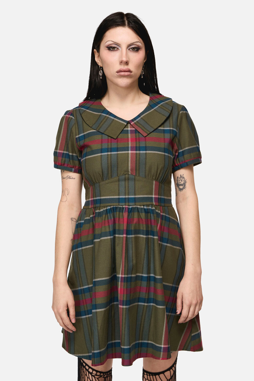 Harbinger Goth Mini Dress