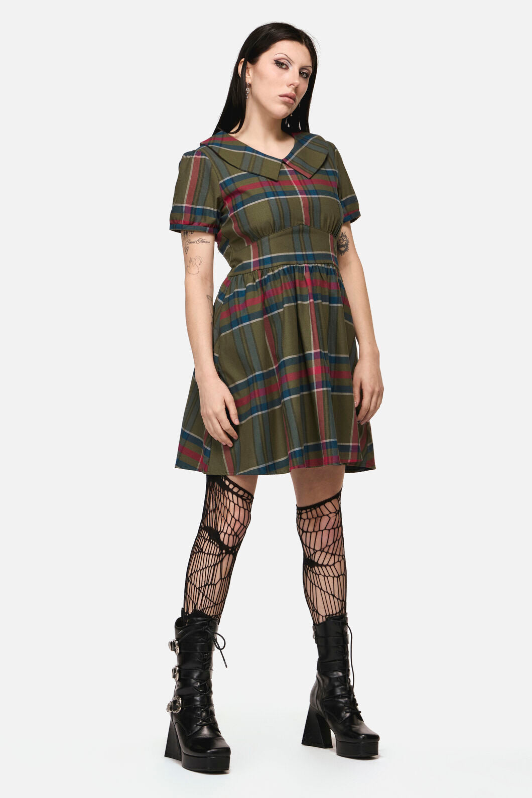 Harbinger Goth Mini Dress