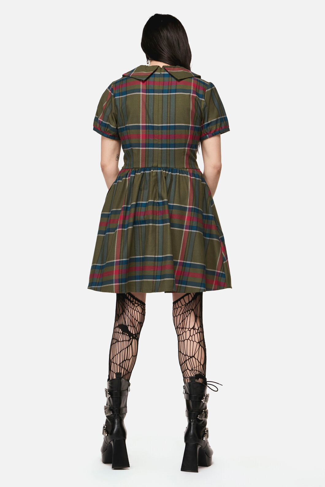 Harbinger Goth Mini Dress