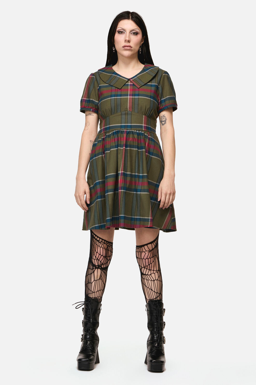 Harbinger Goth Mini Dress