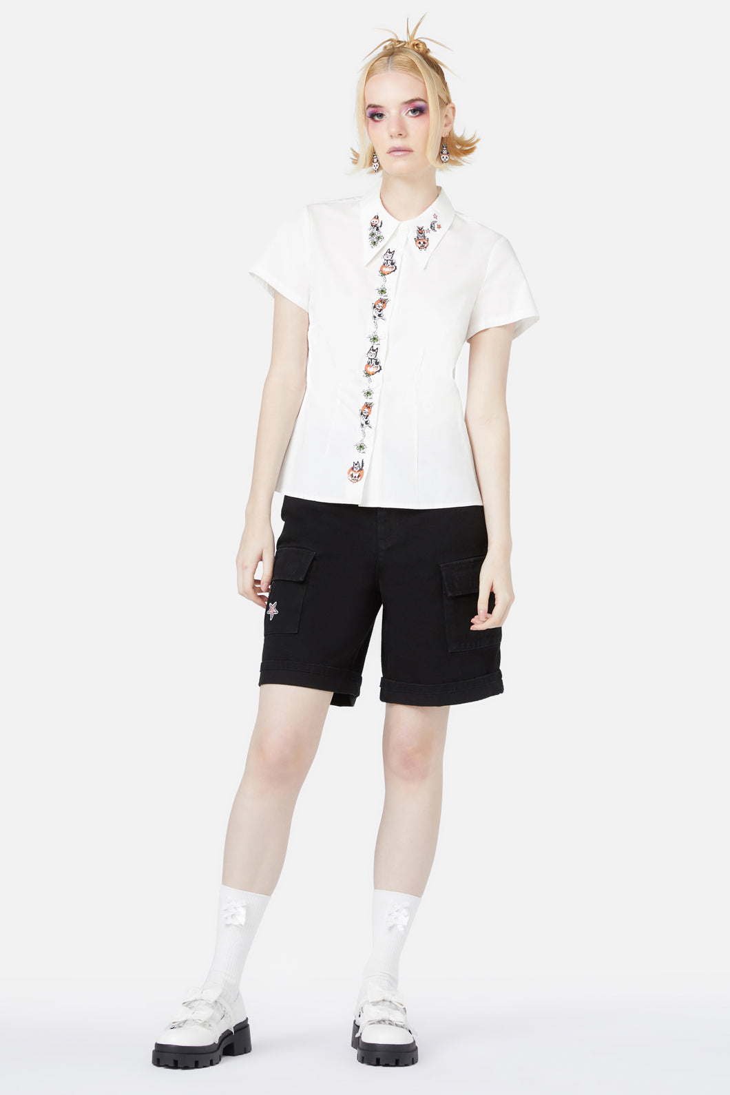 Butternut Embroidered Blouse