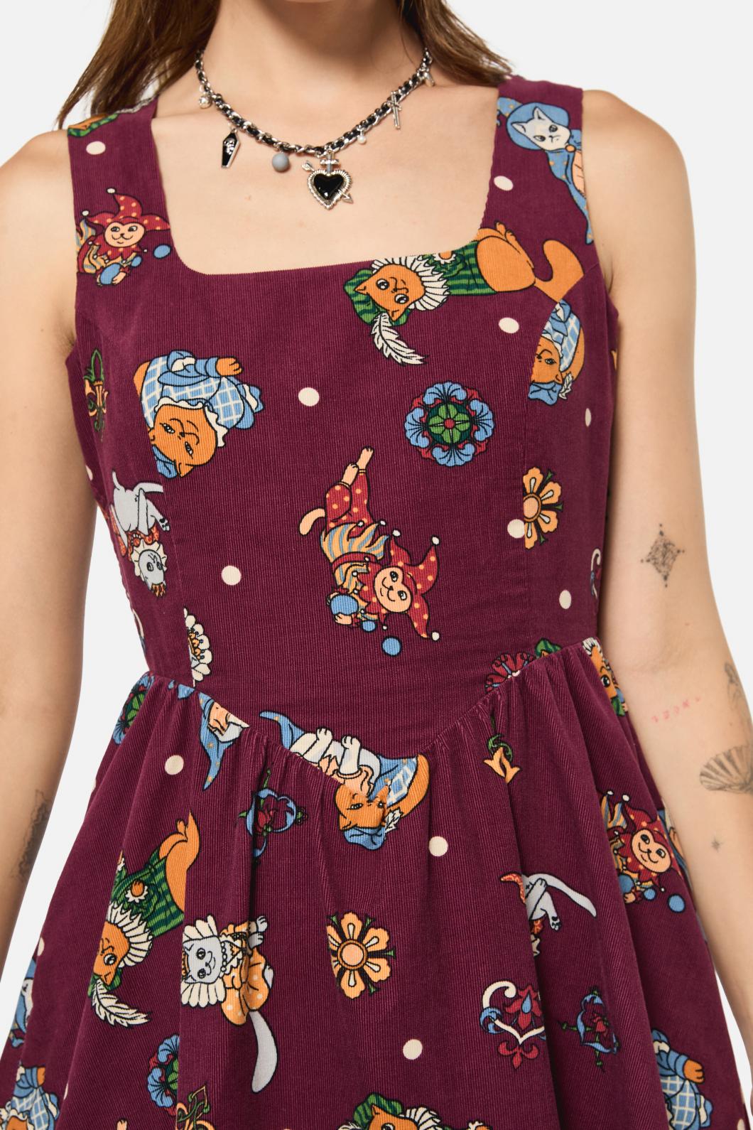 Left Right Corduroy Dress