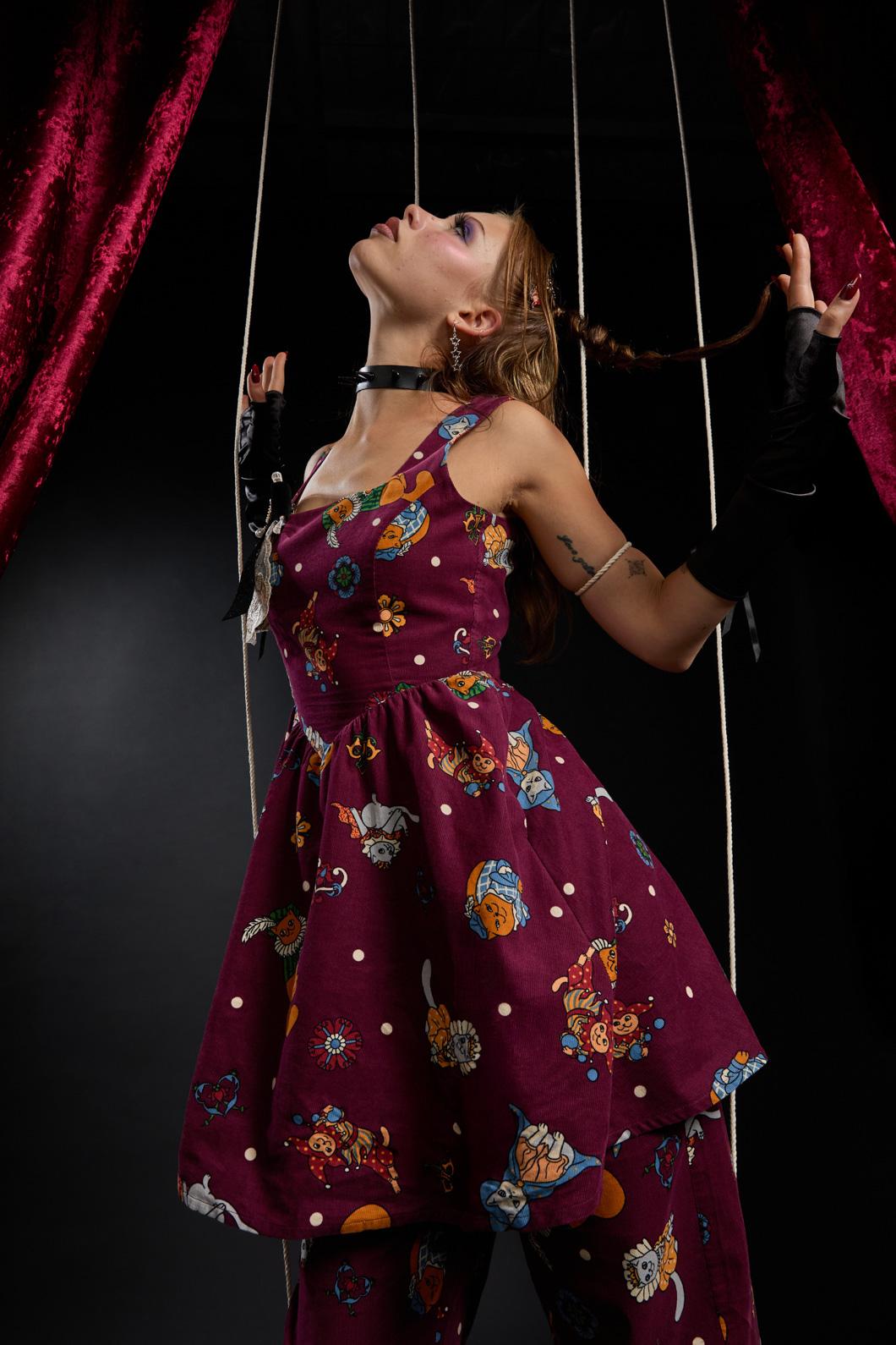Left Right Corduroy Dress