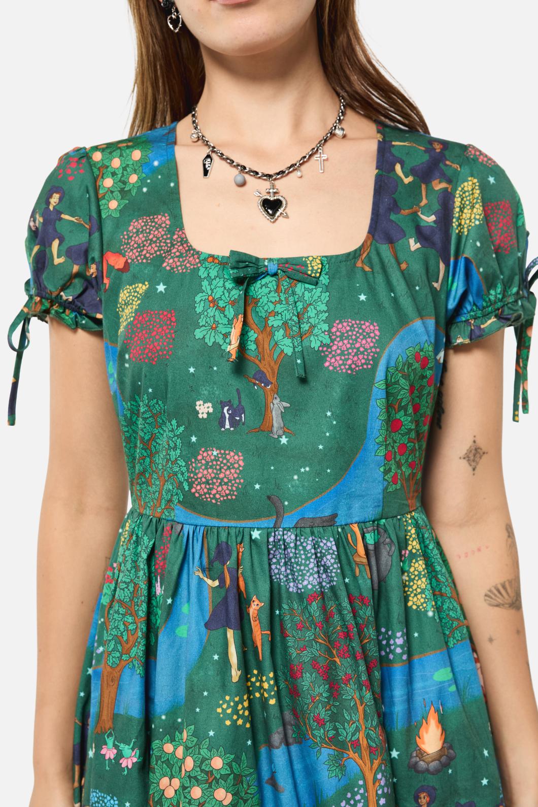 Tapestry Of Life Midi Dress