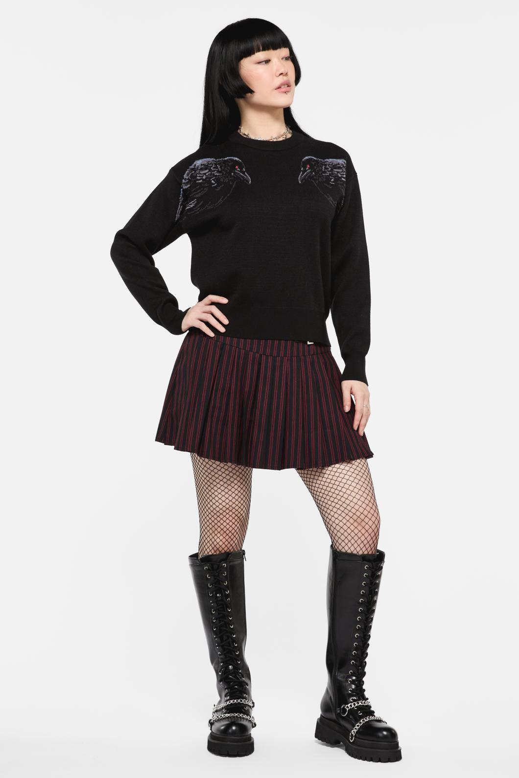Apollo Crow Knit Sweater