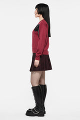 Apollo Crow Knit Sweater
