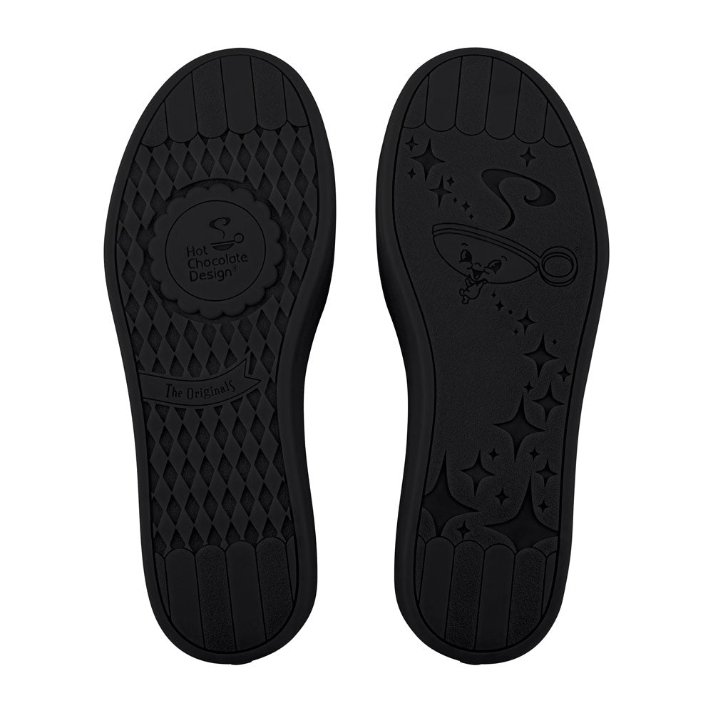 Chocolaticas® Bowtique Noir Casual Sneaker