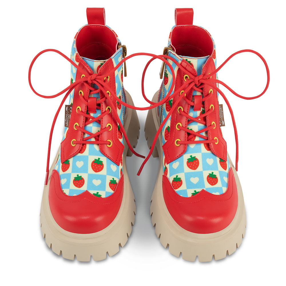 Creamy Berry Women's Boots