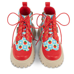 Creamy Berry Women's Boots