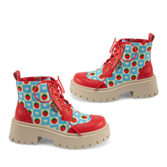 Creamy Berry Women's Boots