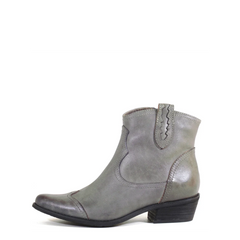 Connor Leather Western Booties