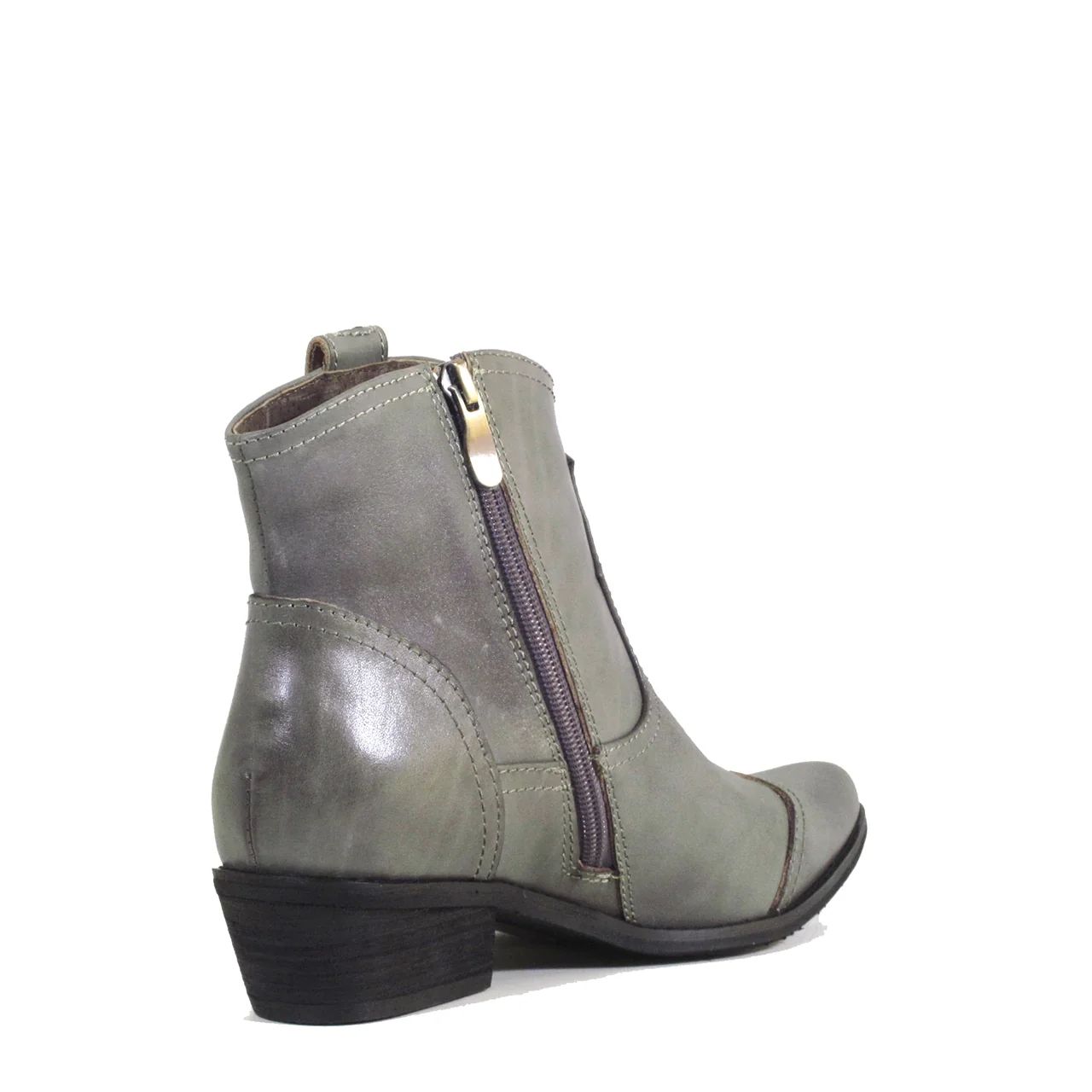 Connor Leather Western Booties