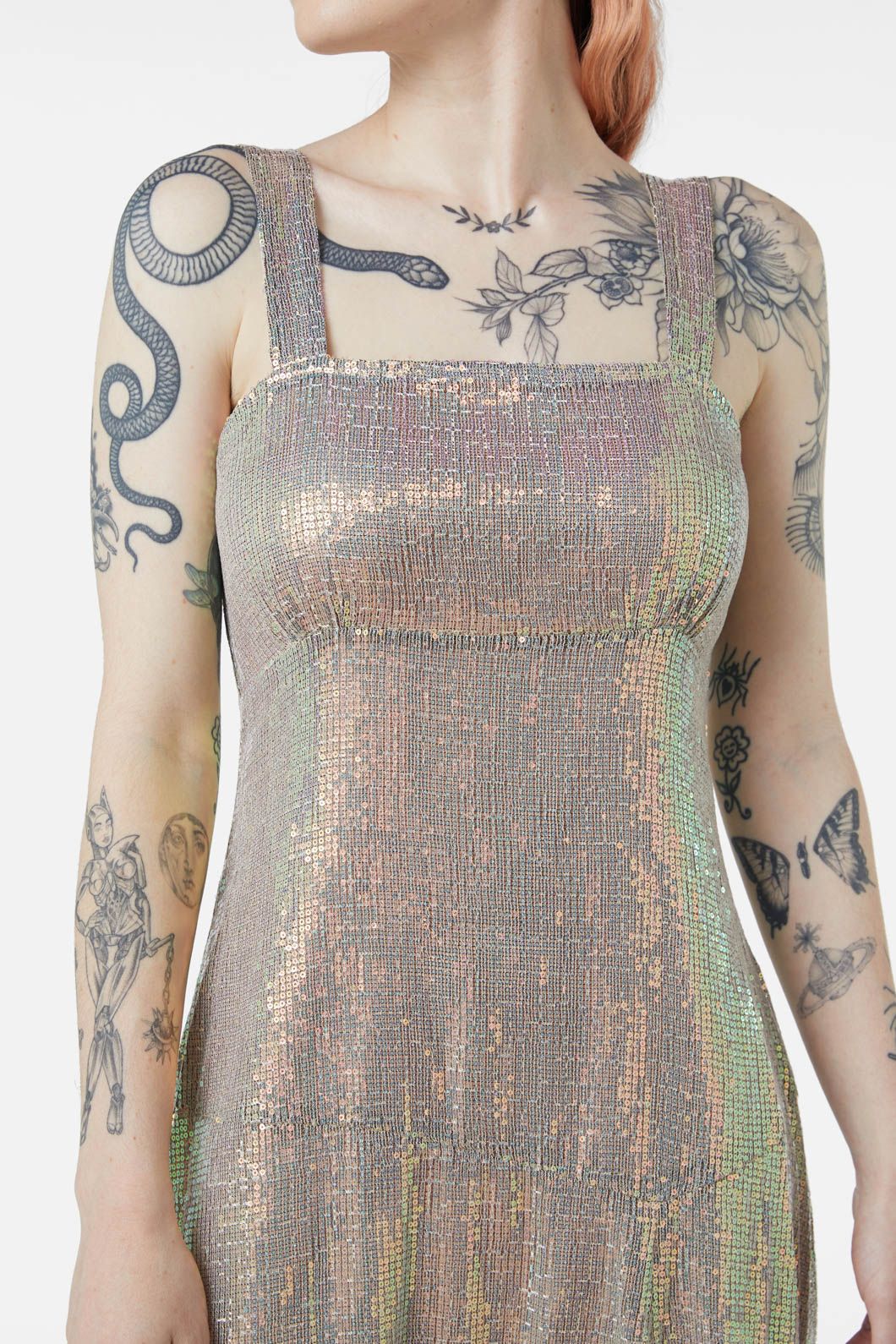 Gloria Sequin Maxi Dress