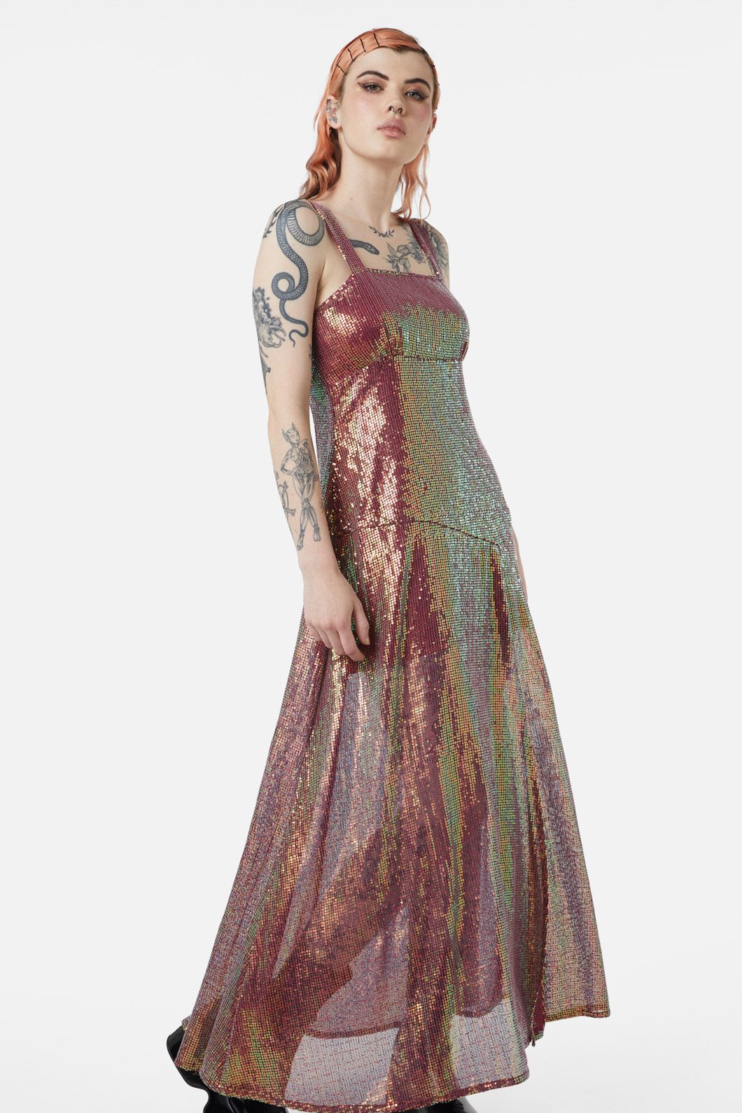 Gloria Sequin Maxi Dress