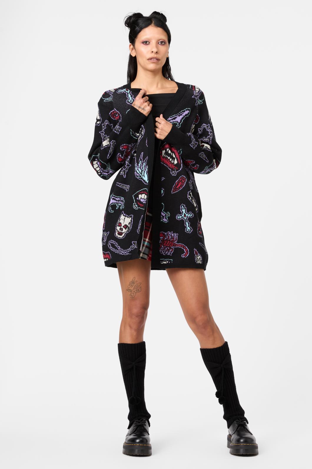 Sucked In Gothic Cardigan