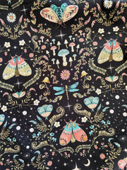 Doris 100% Cotton Skirt - Midnight