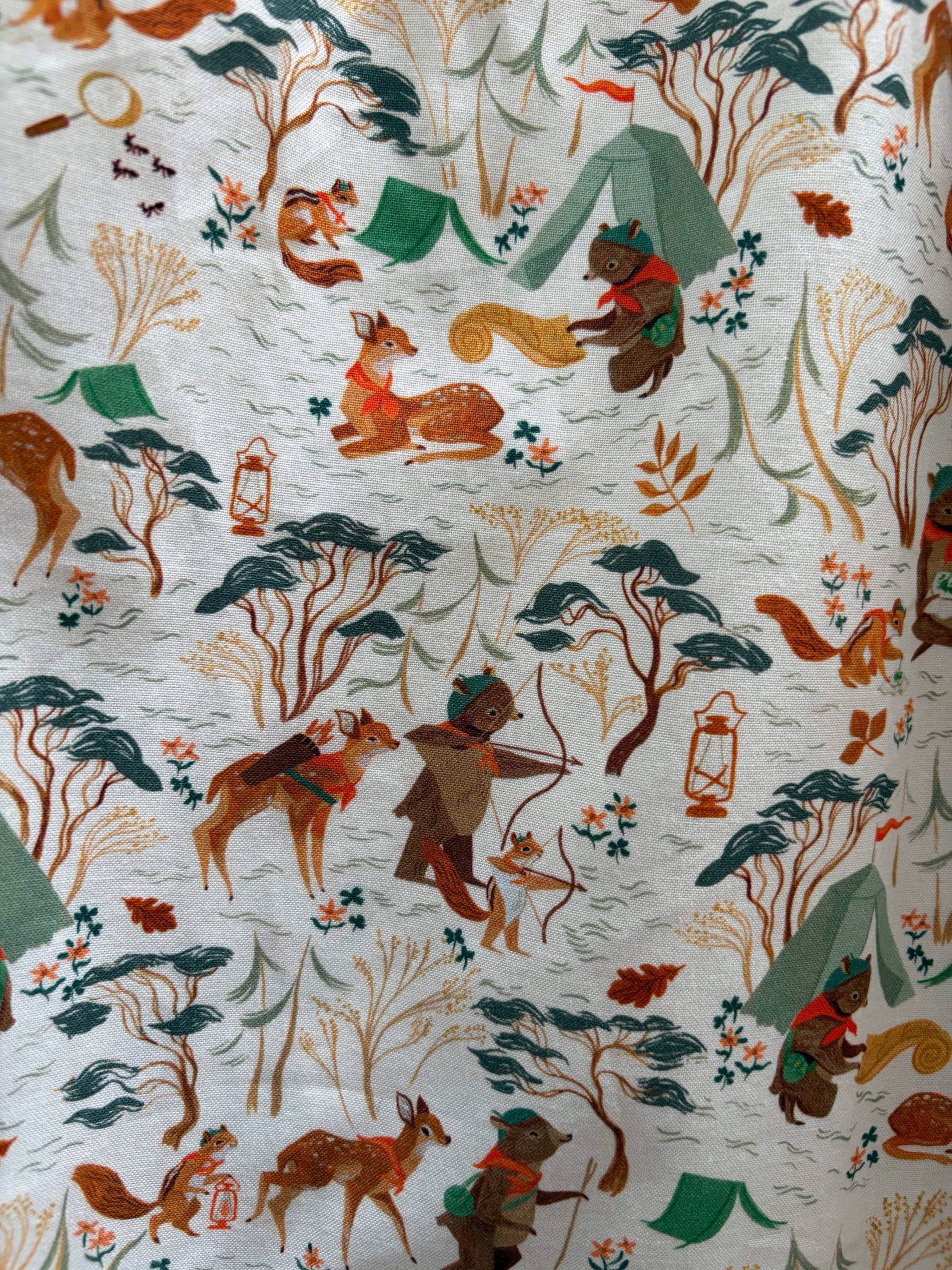 Retro Fit & Flare Dress Campsite