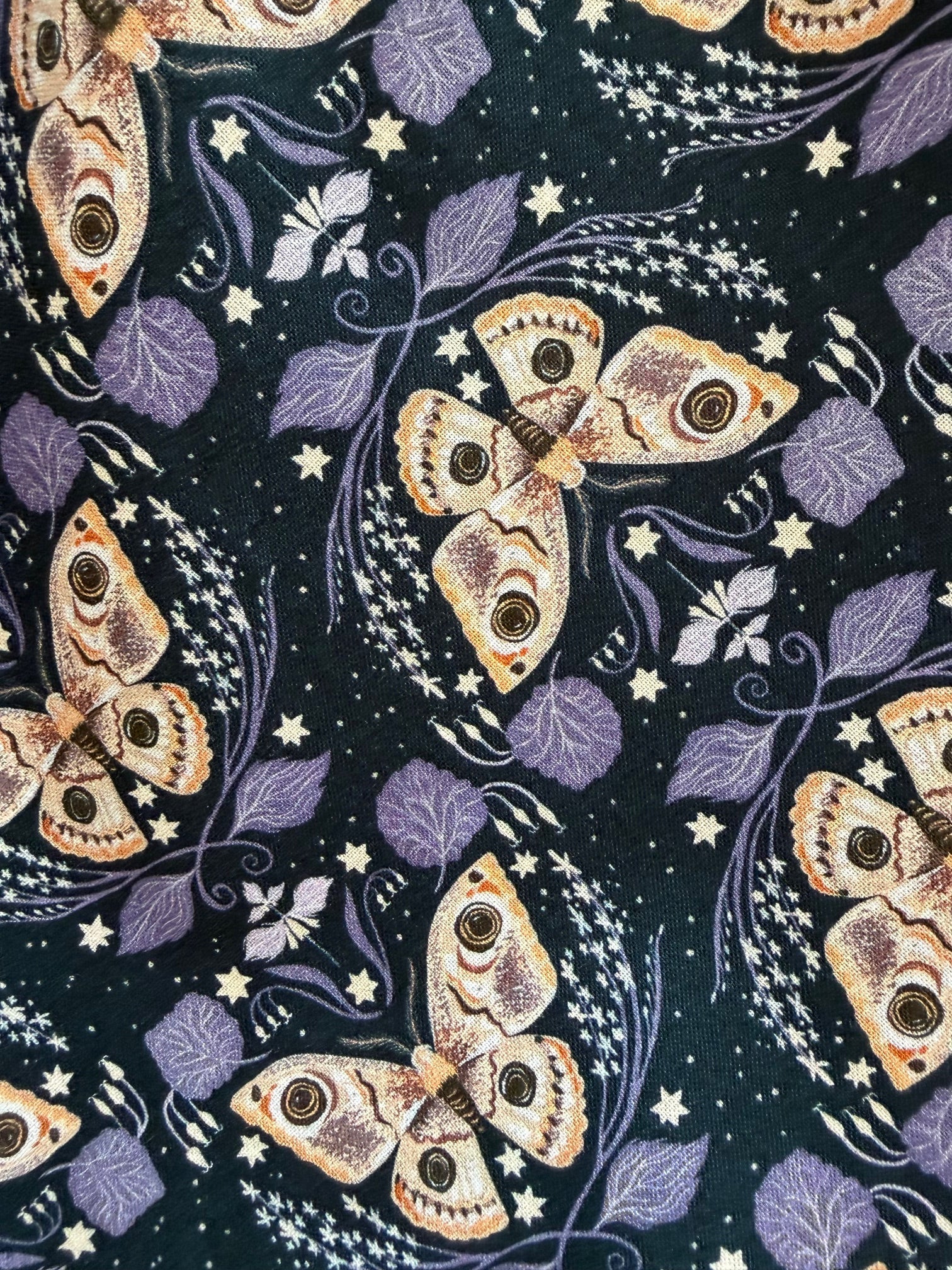 Vintage Style Midi Dress Moths