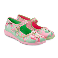 Kitschy Puppies Women's Mary Jane Flats