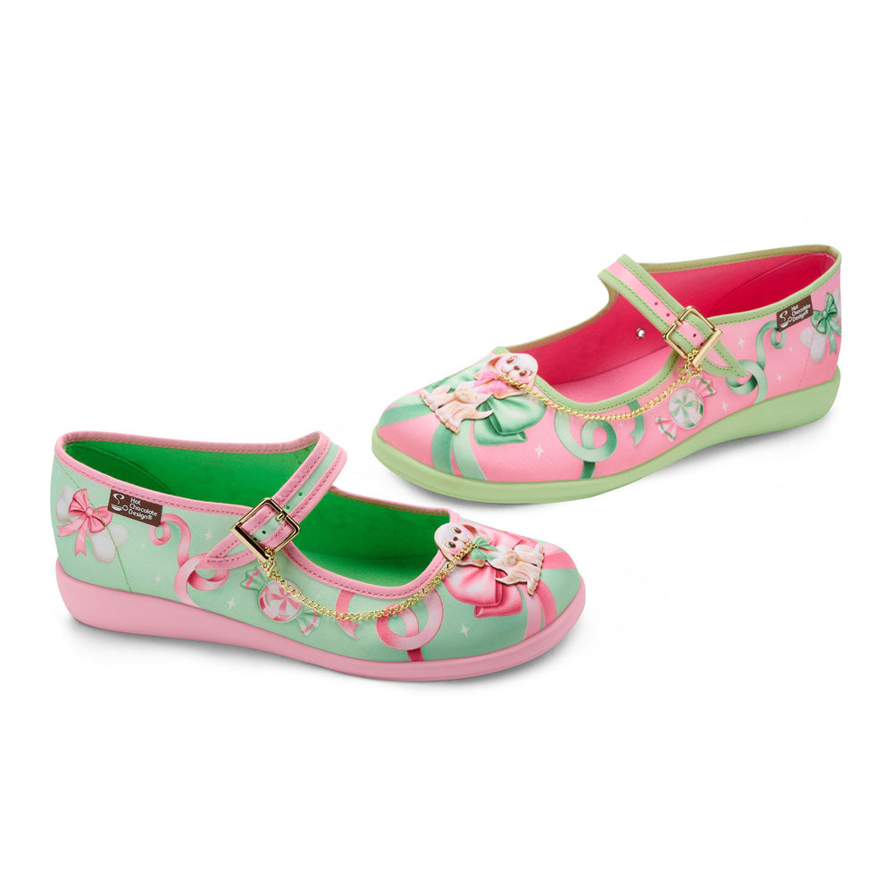 Kitschy Puppies Women's Mary Jane Flats