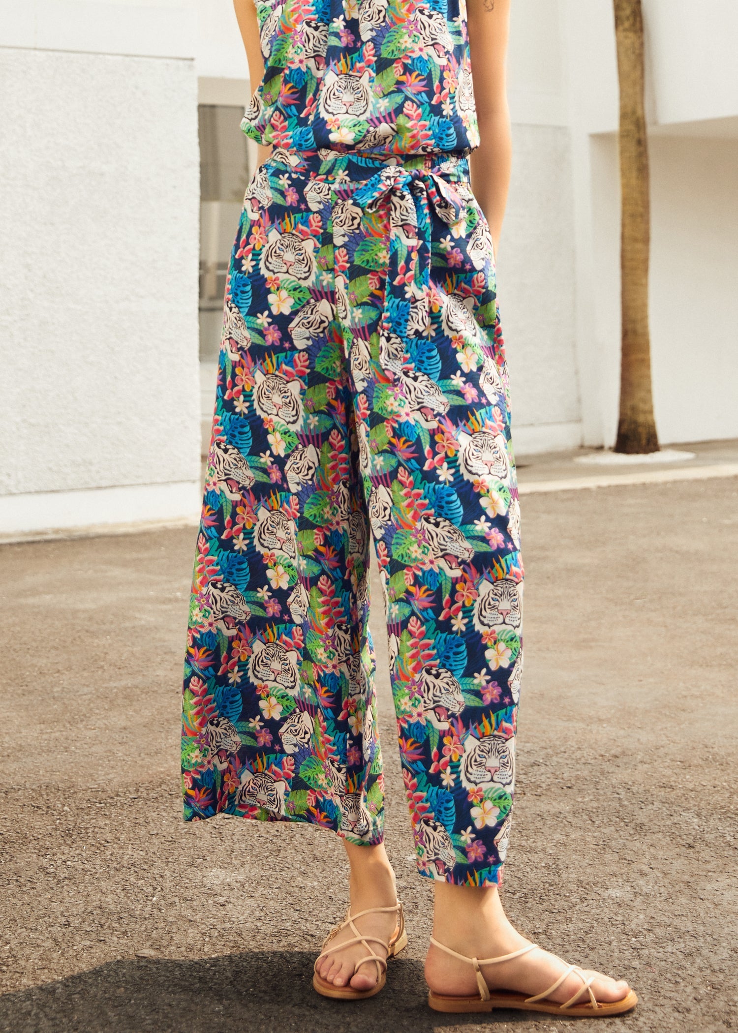 Just Add a Boarding Pass Wide Leg Pants