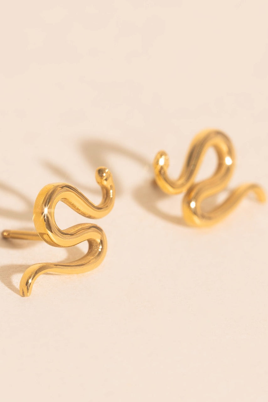 Snake Stud Earrings
