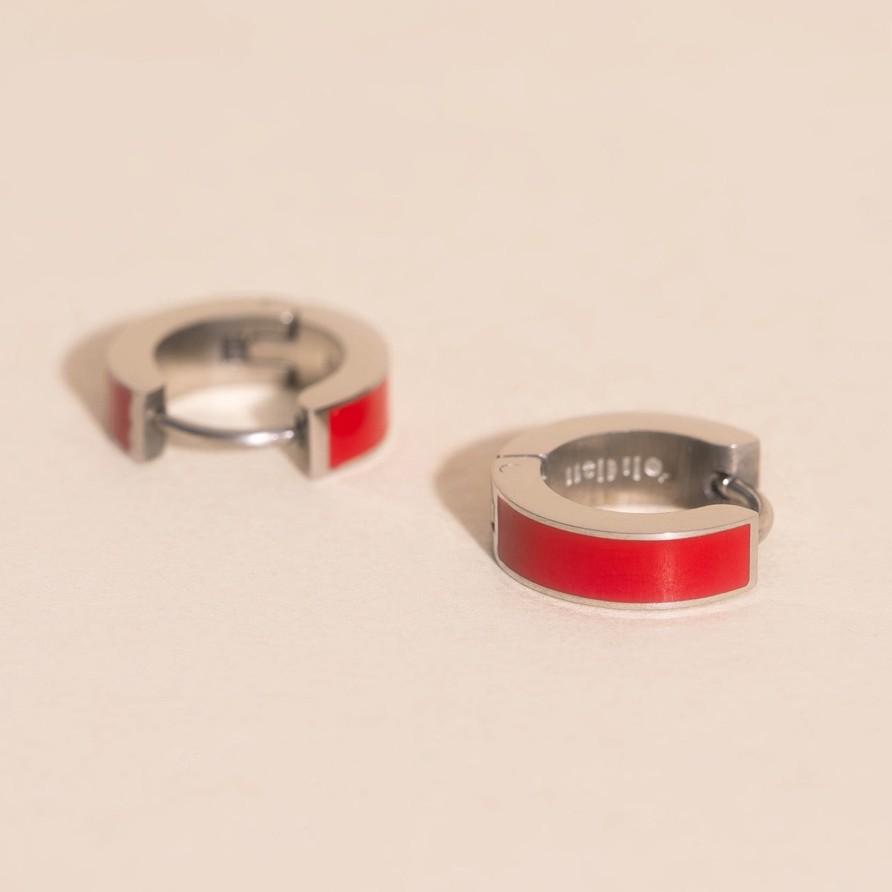 Chunky Huggie Hoop Earrings - 16 Color Options