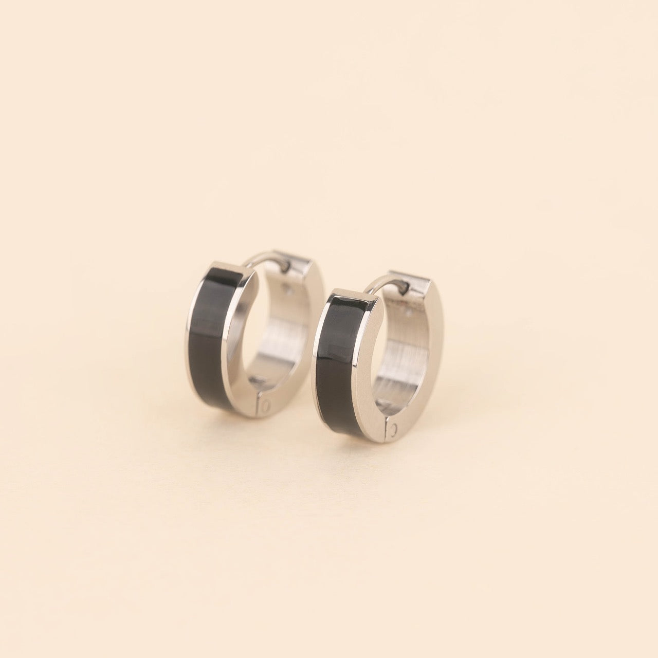 Chunky Huggie Hoop Earrings - 16 Color Options